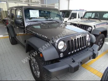Jeep  Wrangler  Rubicon  2017  SUV  Automatic  6  0  4WD  Gray  Gasoline