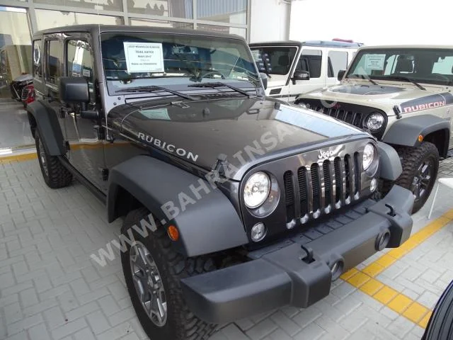 Jeep  Wrangler  Rubicon  2017  SUV  Automatic  6  0  4WD  Gray  Gasoline