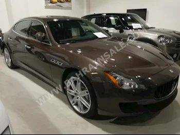 Maserati  Quattroporte  2016  Sedan  Automatic  8  0  AWD  Dark Brown  Gasoline