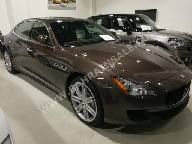 Maserati  Quattroporte  2016  Sedan  Automatic  8  0  AWD  Dark Brown  Gasoline