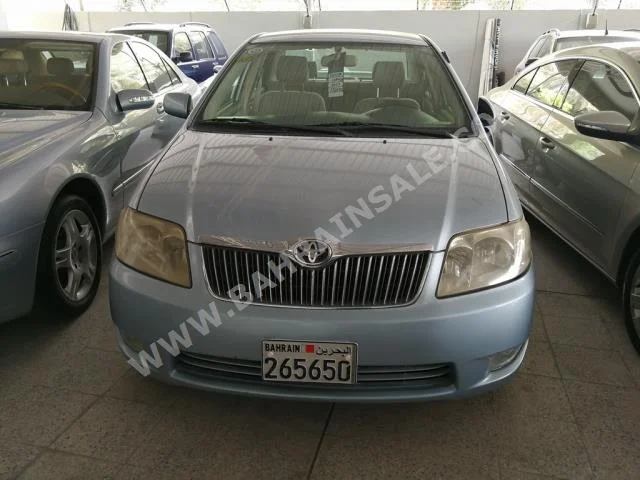 تويوتا  كورولا  جي ال اي  2007  سيدان  اتوماتك  4  174,000  دفع أمامي  ازرق  بنزين
