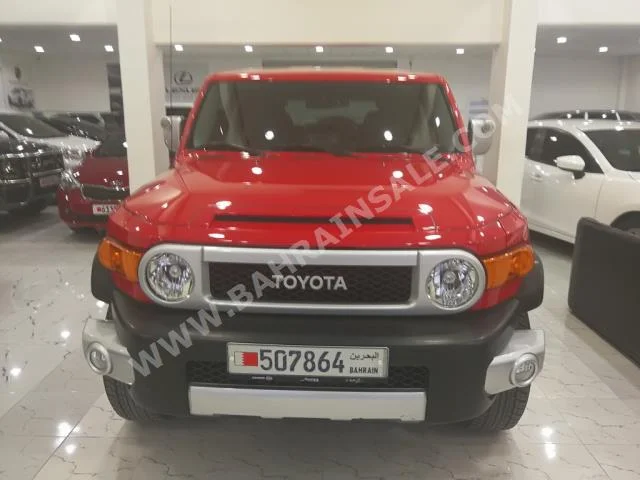 تويوتا  إف جي كروزر  2015  اس يو في  اتوماتك  6  106,000  دفع رباعي  أحمر  بنزين
