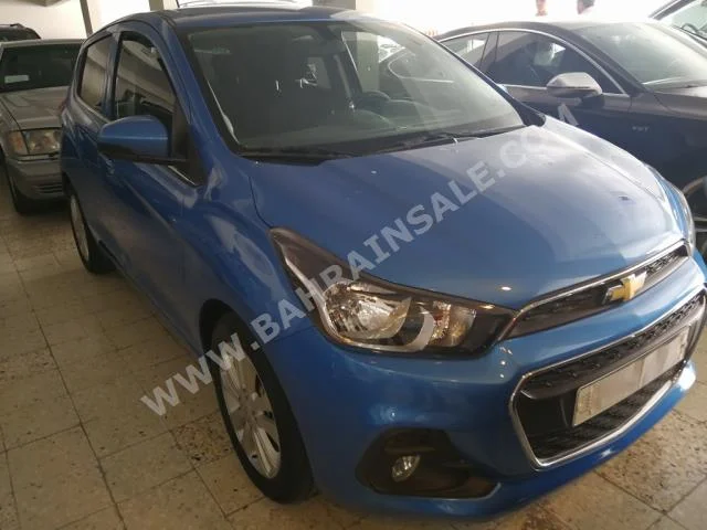Chevrolet  Spark  2017  Hatchback  Automatic  4  10,000  FWD  Blue  Gasoline