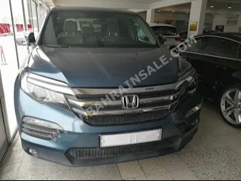 Honda  Pilot  2016  SUV  Automatic  6  10,000  4WD  Blue  Gasoline