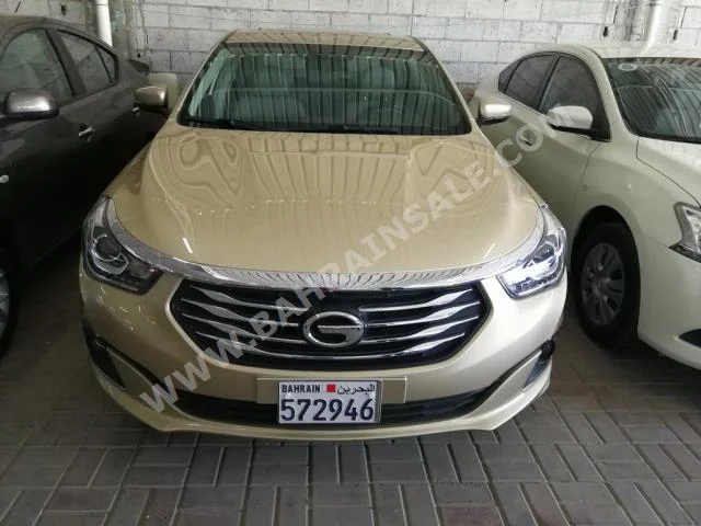 GAC  GA6  2017  Sedan  Automatic  4  17,000  FWD  Gold  Gasoline