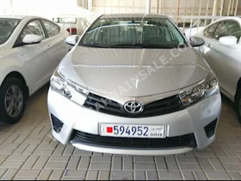 Toyota  Corolla  XLI  2014  Sedan  Automatic  4  183,000  FWD  Silver  Gasoline