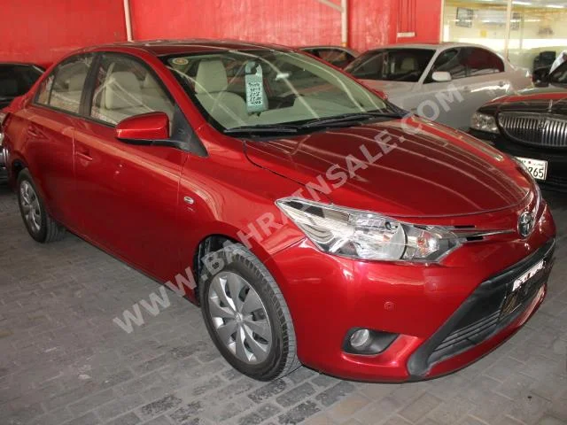 Toyota  Yaris  2015  Sedan  Automatic  4  23,000  FWD  Red  Gasoline