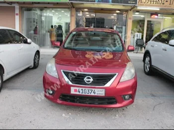 Nissan  Sunny  2012  Sedan  Automatic  4  106,000  FWD  Red  Gasoline
