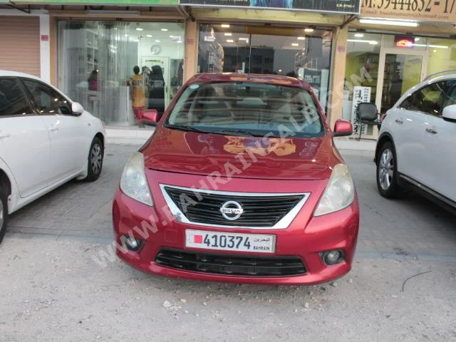 نيسان  صني  2012  سيدان  اتوماتك  4  106,000  دفع أمامي  أحمر  بنزين