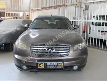انفنيتي  اف اكس  35  2006  اس يو في  اتوماتك  6  166,000  دفع رباعي  بني  بنزين