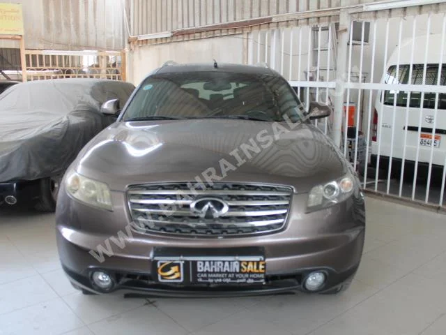 انفنيتي  اف اكس  35  2006  اس يو في  اتوماتك  6  166,000  دفع رباعي  بني  بنزين