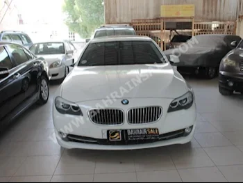 بي ام دبليو  الفئة - الخامسة  528i  2012  سيدان  اتوماتك  4  50,000  دفع أمامي  أبيض  بنزين