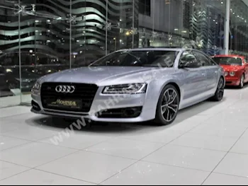 Audi  S  8 Plus  2016  Sedan  Automatic  8  14,000  FWD  Silver  Gasoline
