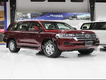 Toyota  Land Cruiser  GXR  2021  SUV  Automatic  6  0  4WD  Red  Gasoline