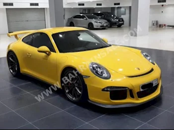 بورش  911  جي تي 3  2015  كوبيه \ سبورت  اتوماتك  6  35,000  دفع خلفي  أصفر  بنزين