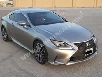 لكزس  ار سي  اف  2015  سيدان  اتوماتك  6  91,000  دفع خلفي  فضي  بنزين