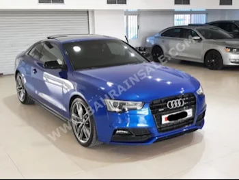 Audi  A5  2.0 T  2016  Sedan  Automatic  4  94,600  RWD  Blue  Gasoline