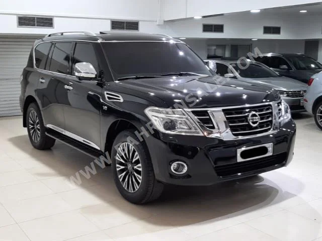 Nissan  Patrol  Platinum  2014  SUV  Automatic  8  228,600  4WD  Black  Gasoline