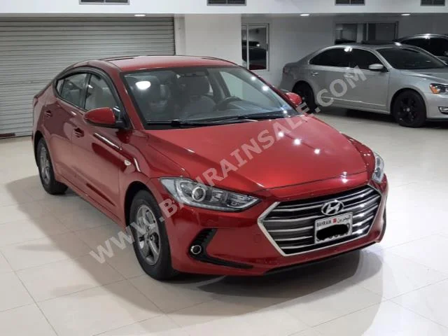 هيونداي  النترا  2017  سيدان  اتوماتك  4  42,500  دفع أمامي  أحمر  بنزين