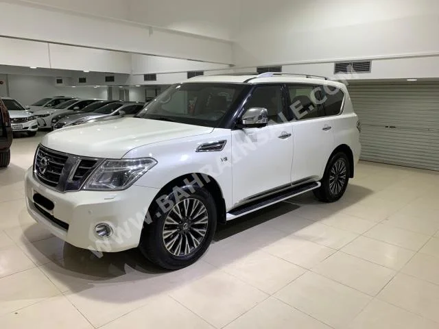 نيسان  باترول  بلاتنيوم  2015  اس يو في  اتوماتك  8  105,100  دفع رباعي  أبيض  بنزين