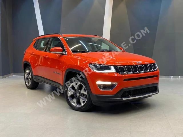 Jeep  Compass  2019  SUV  Automatic  4  0  FWD  Orange  Gasoline