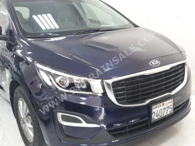 كيا  كارنفال  2019  اس يو في  اتوماتك  6  26,000  دفع خلفي  أزرق غامق  بنزين