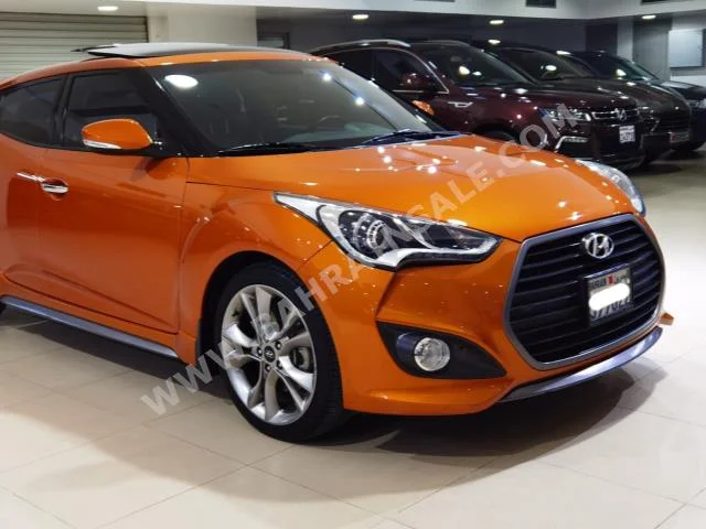 Hyundai  Veloster  2016  Hatchback  Automatic  4  59,200  FWD  Orange  Gasoline