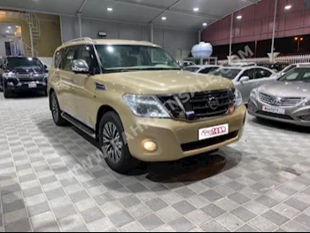 نيسان  باترول  بلاتنيوم  2010  فان \ باص  اتوماتك  8  120,000  دفع رباعي  ذهبي  بنزين