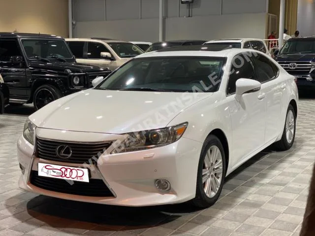 Lexus  ES  350  2013  Sedan  Automatic  6  140,000  FWD  White  Gasoline