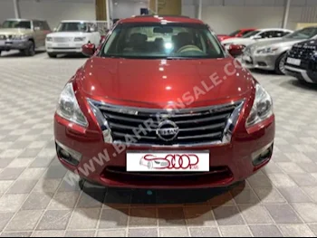 نيسان  ألتيما  اس  2014  سيدان  اتوماتك  6  190,000  دفع خلفي  أحمر  بنزين