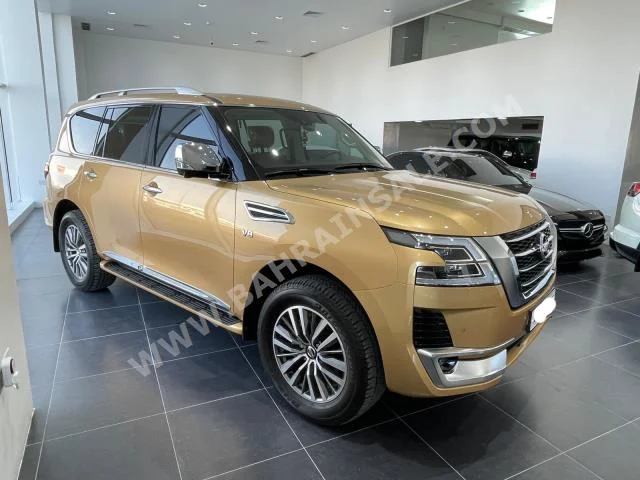 نيسان  باترول  بلاتنيوم  2020  اس يو في  اتوماتك  6  13,700  دفع رباعي  ذهبي  بنزين