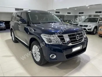 Nissan  Patrol  LE  2019  SUV  Automatic  8  18,000  4WD  Blue  Gasoline
