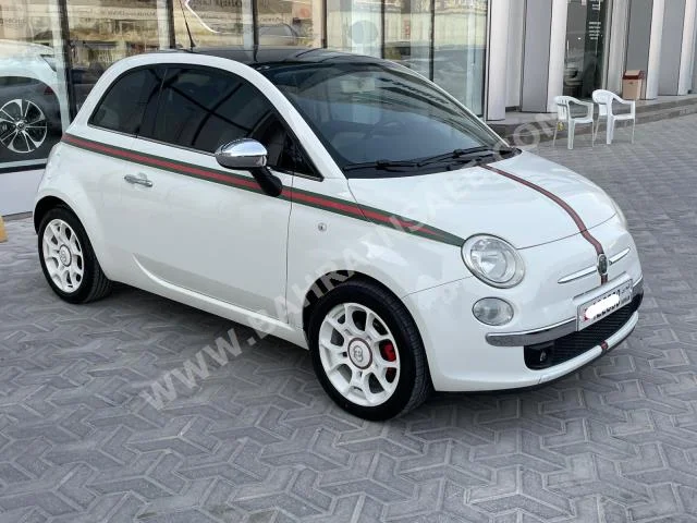 Fiat  500  Gucci  2012  Hatchback  Automatic  4  102,200  FWD  White  Gasoline