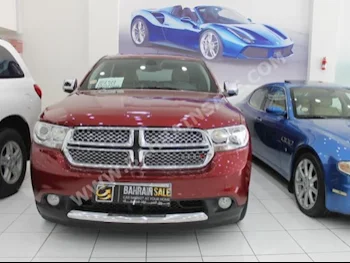 Dodge  Durango  2013  SUV  Automatic  8  75,000  4WD  Maroon  Gasoline