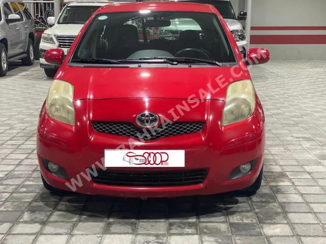 تويوتا  ياريس  2010  هاتشباك  اتوماتك  4  140,000  دفع أمامي  أحمر  بنزين