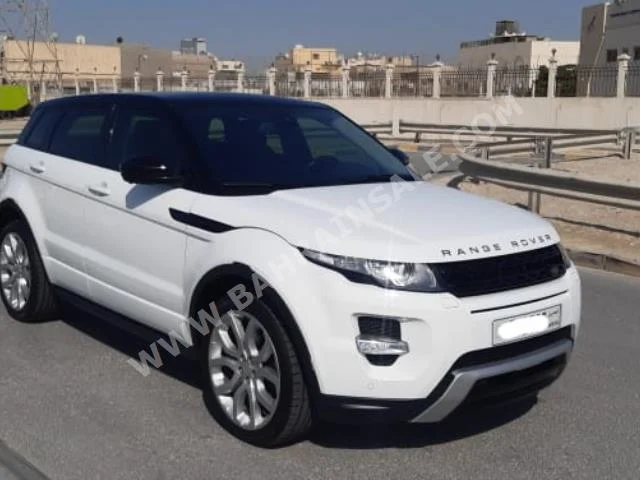 Land Rover  Evoque  2015  SUV  Automatic  4  116,800  FWD  White  Gasoline