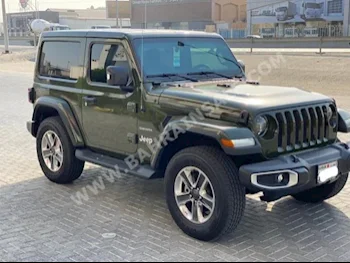Jeep  Wrangler  Sahara  2021  SUV  Automatic  6  850  4WD  Green  Gasoline