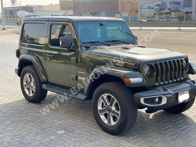 Jeep  Wrangler  Sahara  2021  SUV  Automatic  6  850  4WD  Green  Gasoline