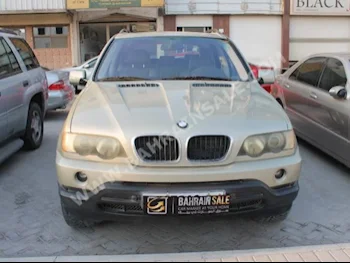 BMW  X-Series  5  2003  SUV  Automatic  6  190,000  RWD  Gold  Gasoline