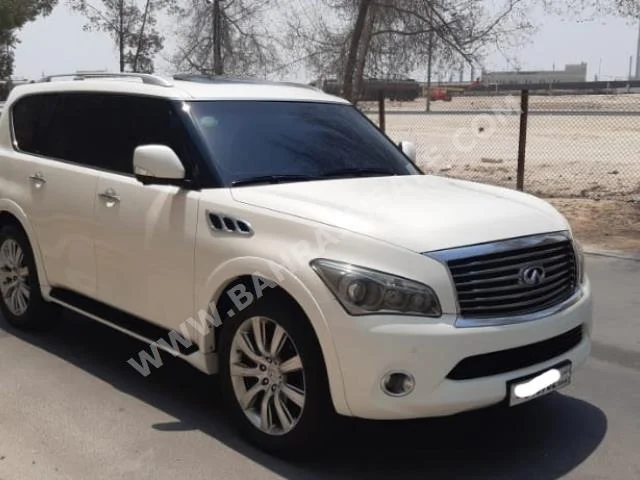 Infiniti  QX  56  2012  SUV  Automatic  8  199,000  4WD  White  Gasoline