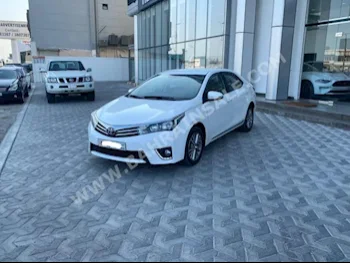 تويوتا  كورولا  جي ال اي  2014  سيدان  اتوماتك  4  82,000  دفع أمامي  أبيض  بنزين