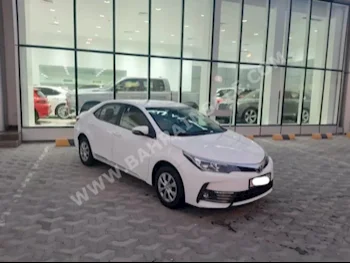 تويوتا  كورولا  اكس ال اي  2019  سيدان  اتوماتك  4  39,200  دفع أمامي  أبيض  بنزين