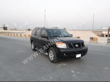 Nissan  Armada  SE  2013  SUV  Automatic  8  67,700  4WD  Black  Gasoline