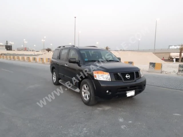 Nissan  Armada  SE  2013  SUV  Automatic  8  67,700  4WD  Black  Gasoline