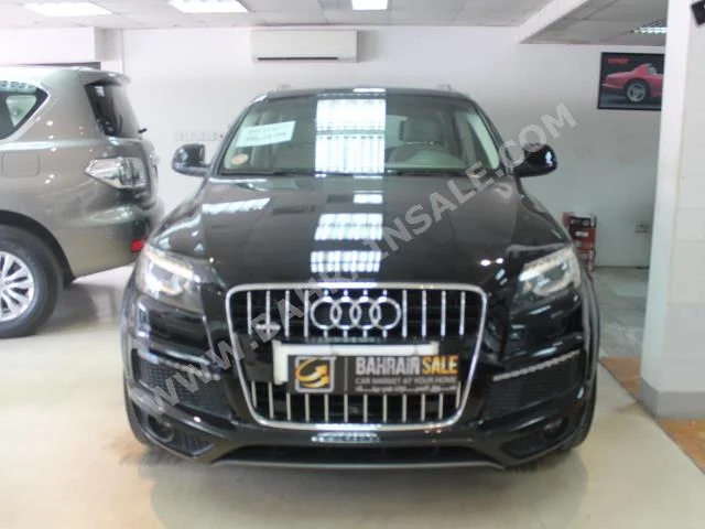 Audi  Q7  2015  SUV  Automatic  8  36,000  4WD  Black  Gasoline