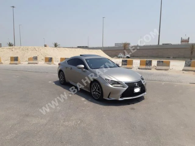 Lexus  RC  350  2015  Sedan  Automatic  6  30,600  RWD  Gray  Gasoline