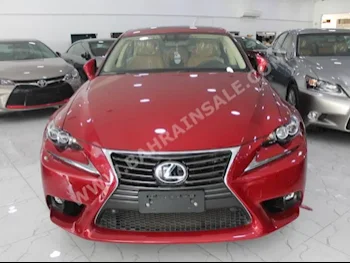 Lexus  IS  200 T  2016  Sedan  Automatic  4  100  RWD  Red  Gasoline