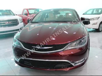 Chrysler  200C  2016  Sedan  Automatic  6  0  FWD  Maroon  Gasoline