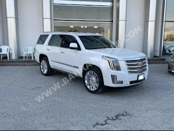 Cadillac  Escalade  Platinum  2016  SUV  Automatic  8  102,500  4WD  White  Gasoline