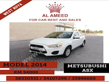 Mitsubishi  ASX  2014  SUV  Automatic  4  94  FWD  Pearl  Gasoline